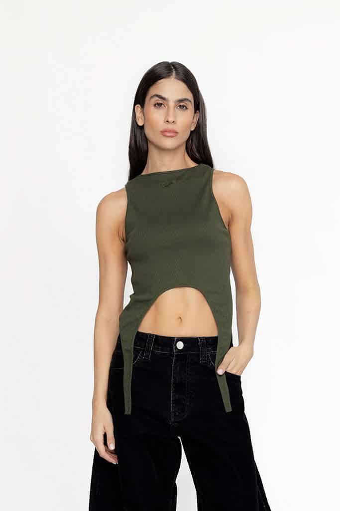 XX Top | Olive - miniatura 1