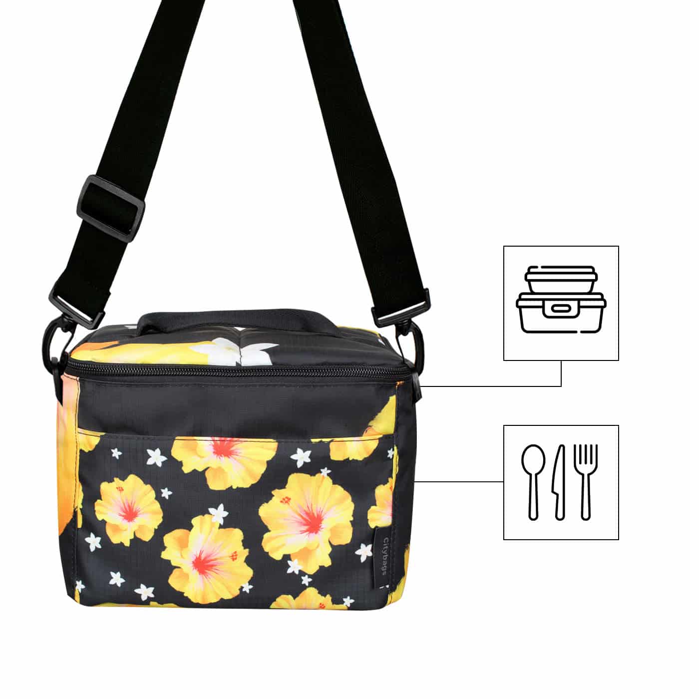 Lonchera Clasica Ultra Citybags Estampado Cayena - miniatura 3