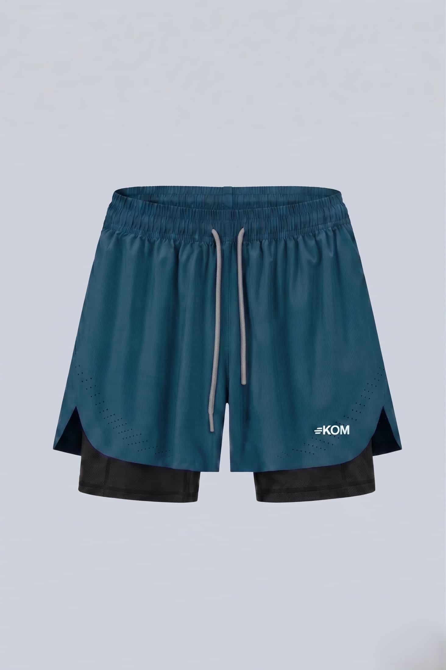 Pantaloneta Running Deportiva Hombre Tour con Bóxer Interno y Bolsillo - miniatura 4