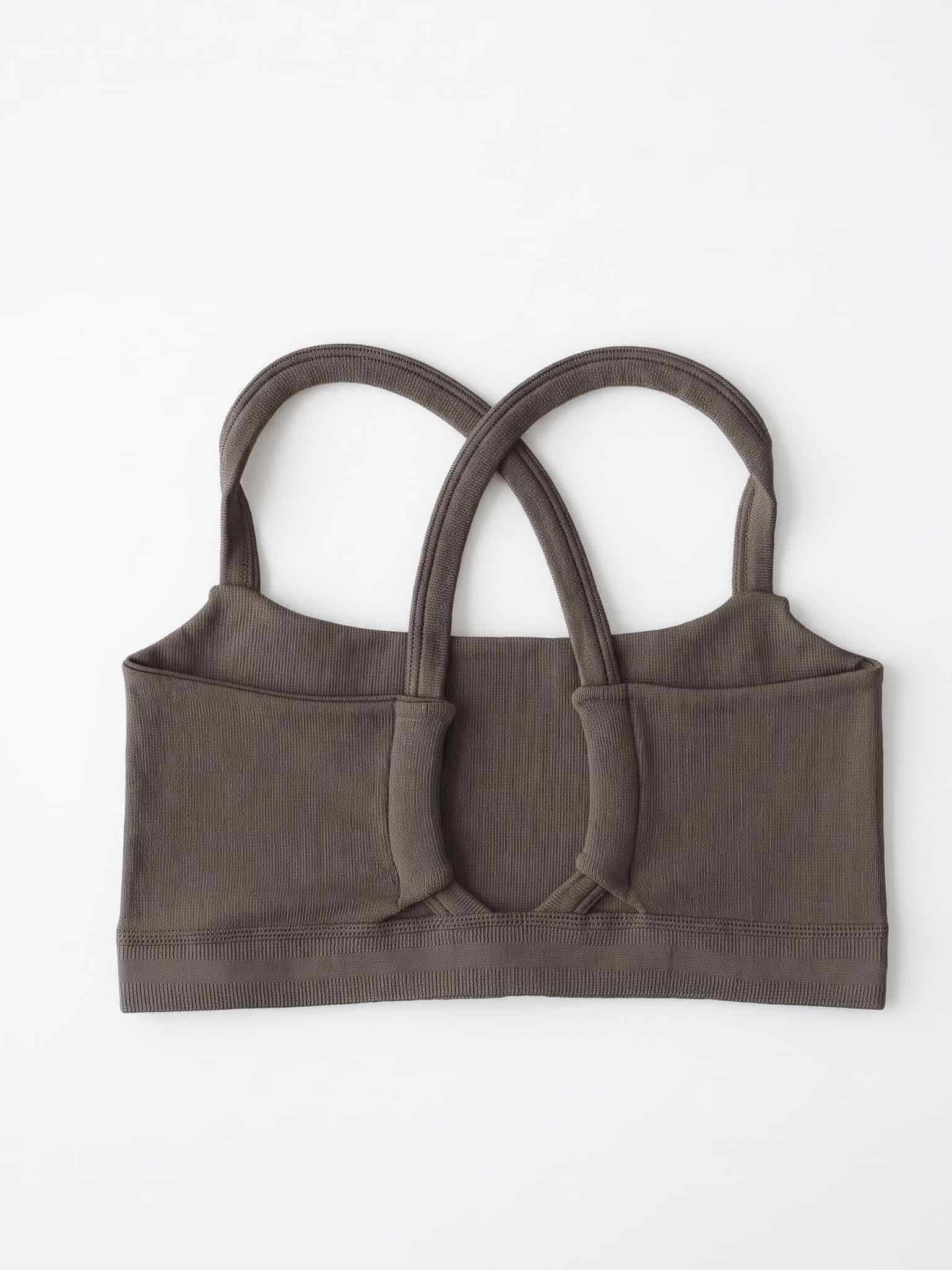 PULSE STRAP SEAMLESS TOP - TAUPE - miniatura 7