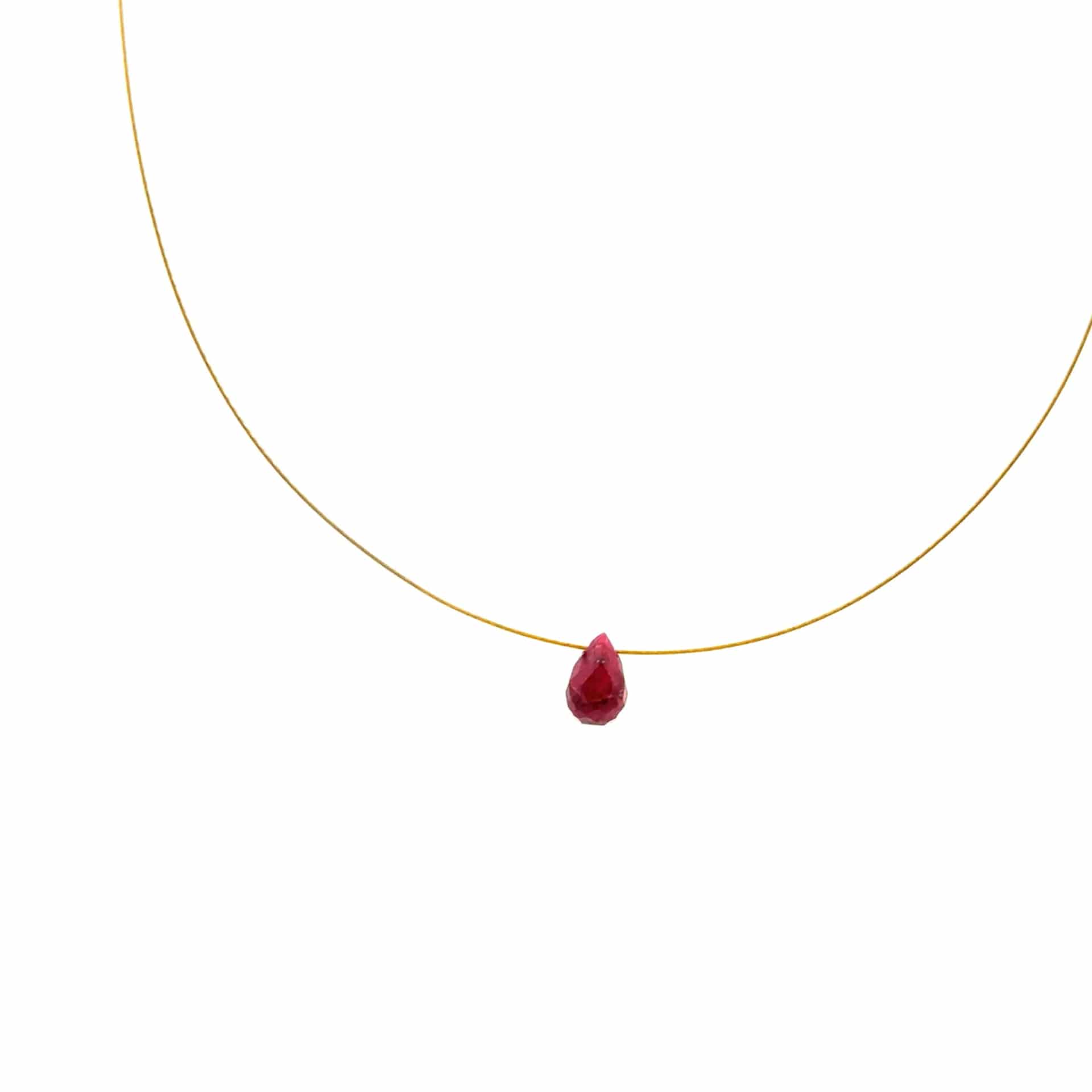 Stone Drop Necklace - miniatura 11
