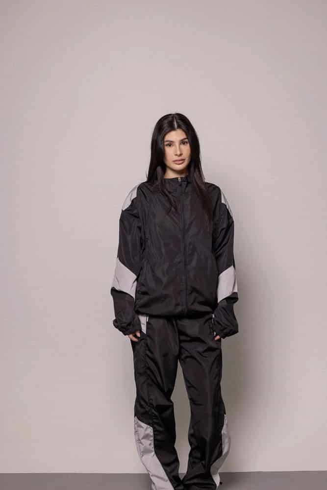 SET ANTIFLUIDO DAMA -NEGRO - miniatura 2
