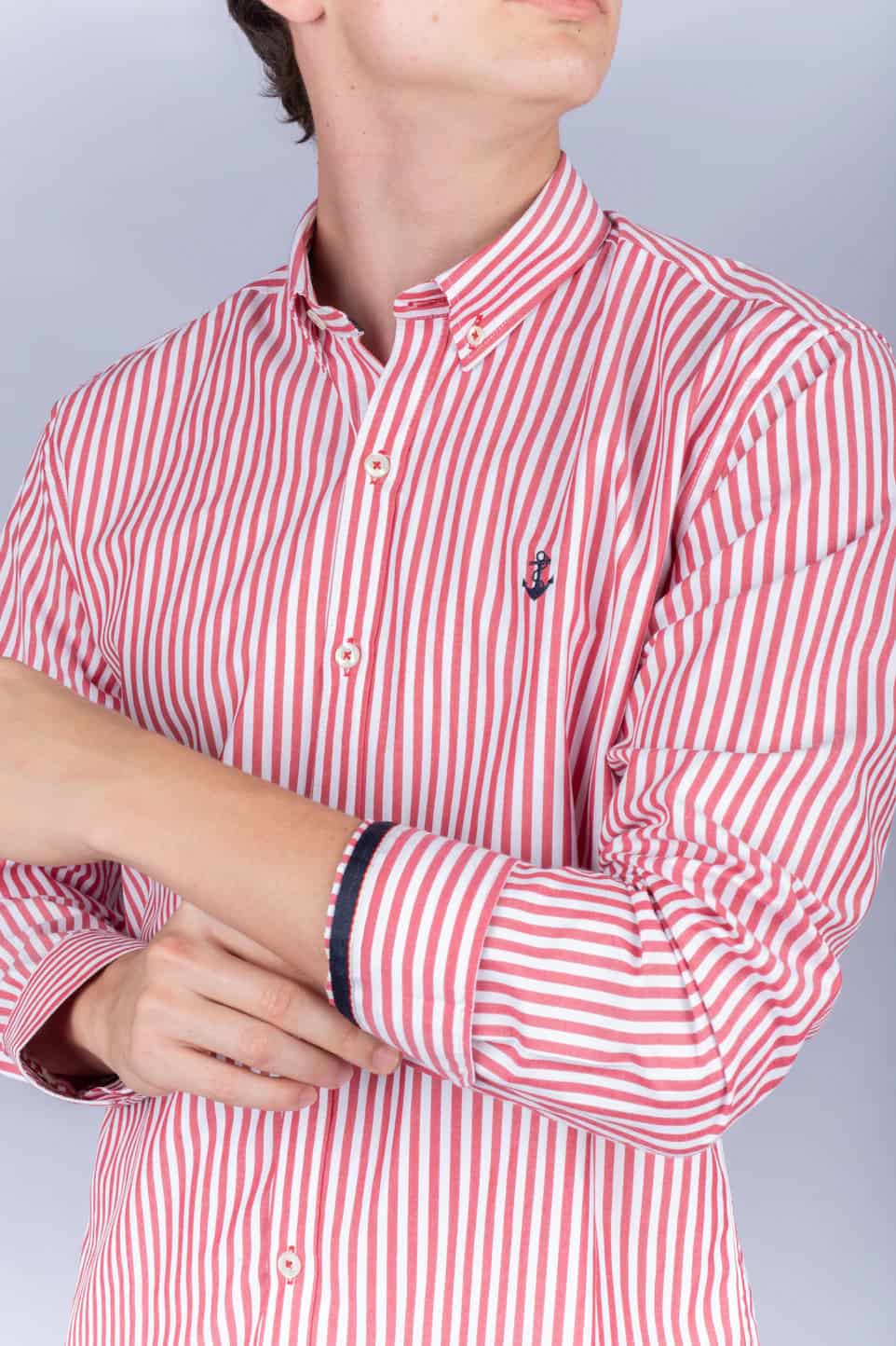 Camisa Rayas Rojas - miniatura 3