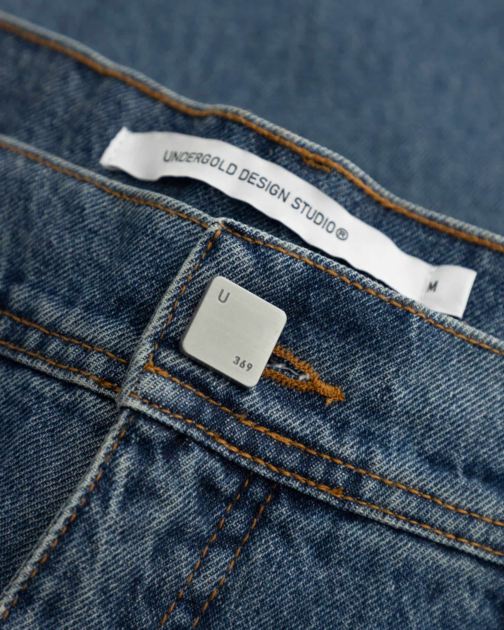 Line Basic Slim Fit Jeans Mid Blue - miniatura 6