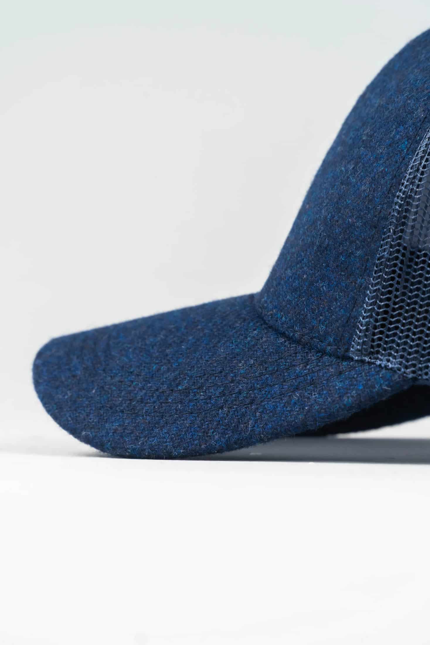 Gorra Malla Lana Azul Oscuro - miniatura 4