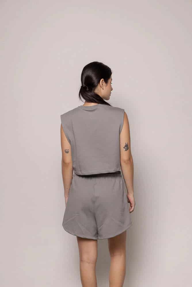 Camisilla 8727 Sgo Dama-Gris - miniatura 5