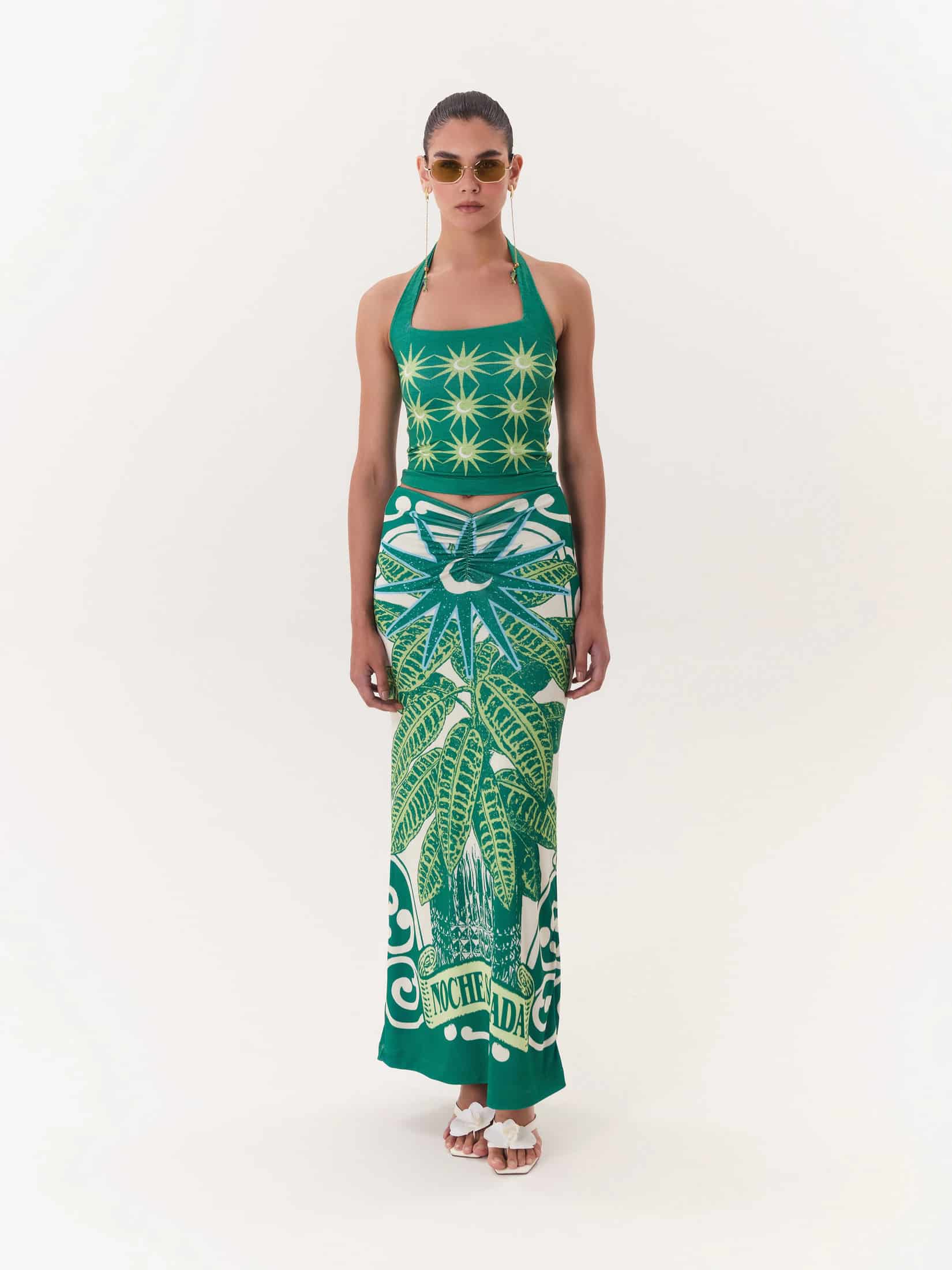 Halter Top Solar - Verde - miniatura 1