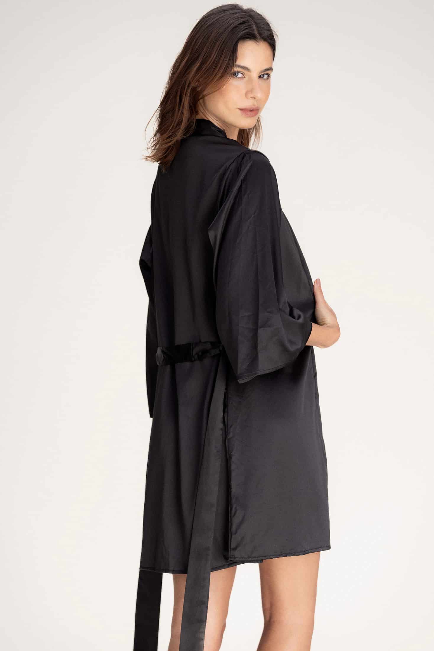 KIMONO ELIZA NEGRO - miniatura 5
