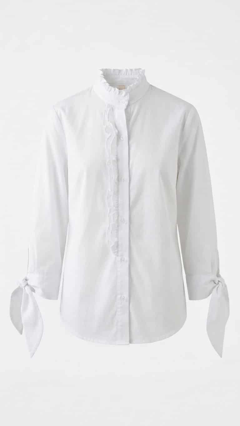 EVA RUFFLE BLOUSE - miniatura 1