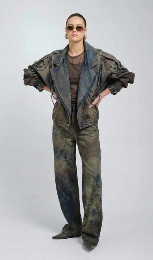 CHAQUETA OLIVO - miniatura 1