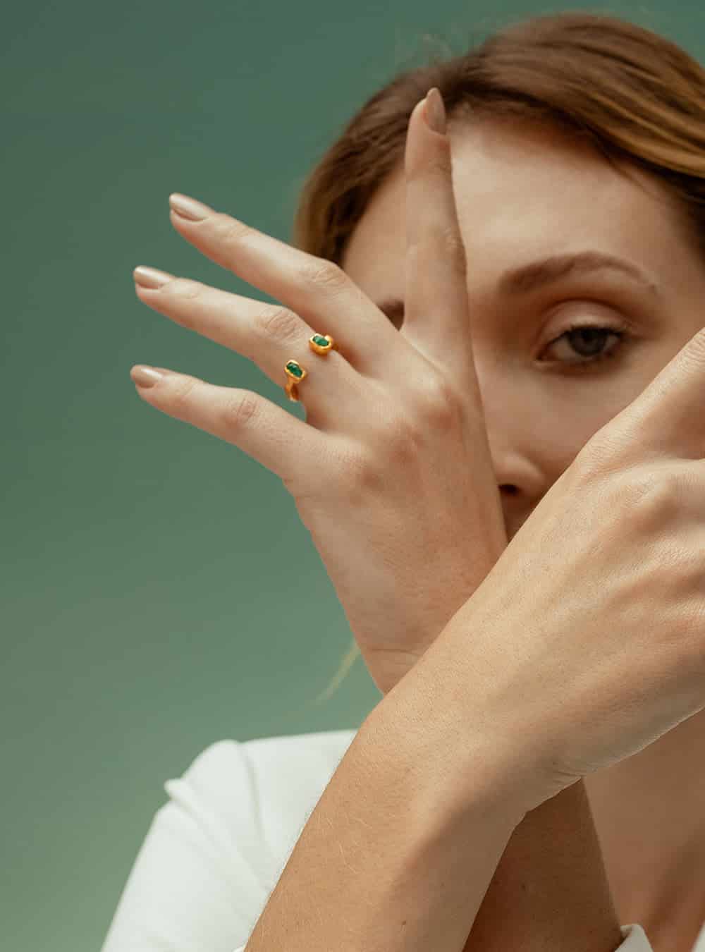 Maya Opened Ring - miniatura 2