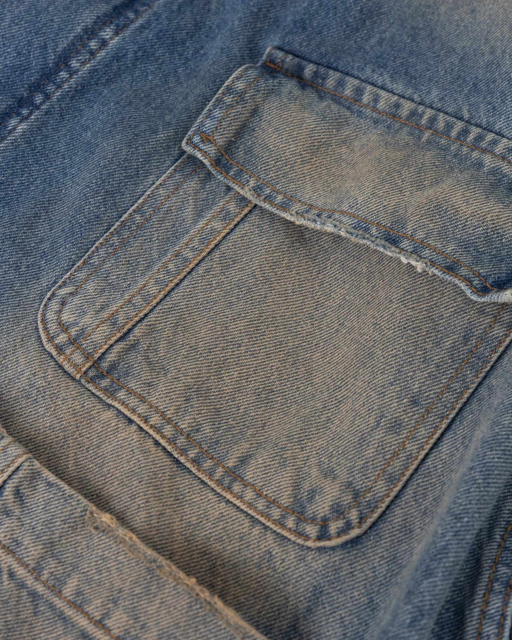 Stardust Undgld Studio Boxy Fit Jacket Mechanic Blue - miniatura 6