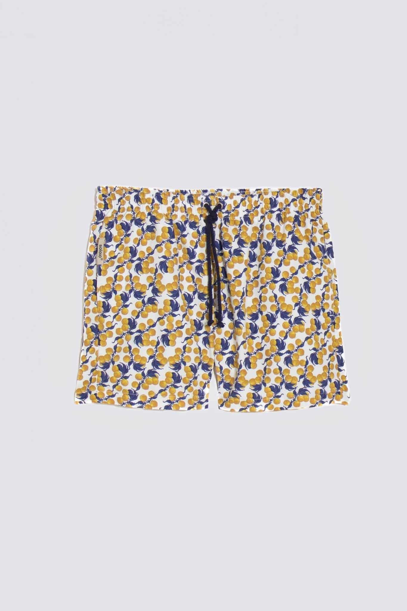 Men's grosevallas swim trunk yellow - miniatura 1