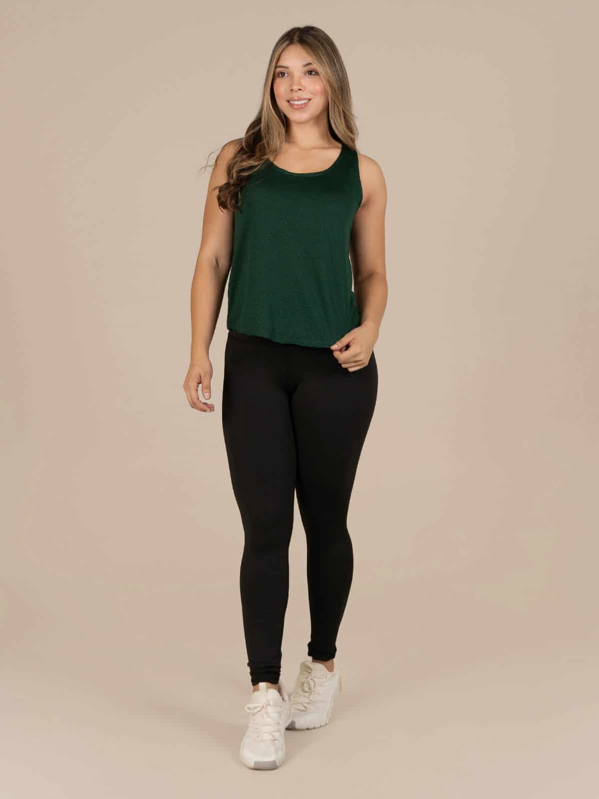 Olvap leggins set verde oscuro - miniatura 1