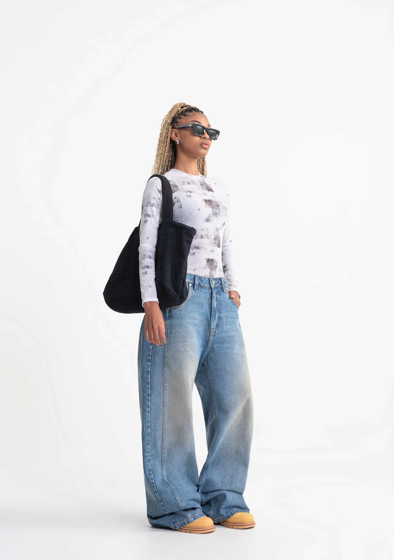 Rustic Long-sleeve mesh tee - miniatura 1