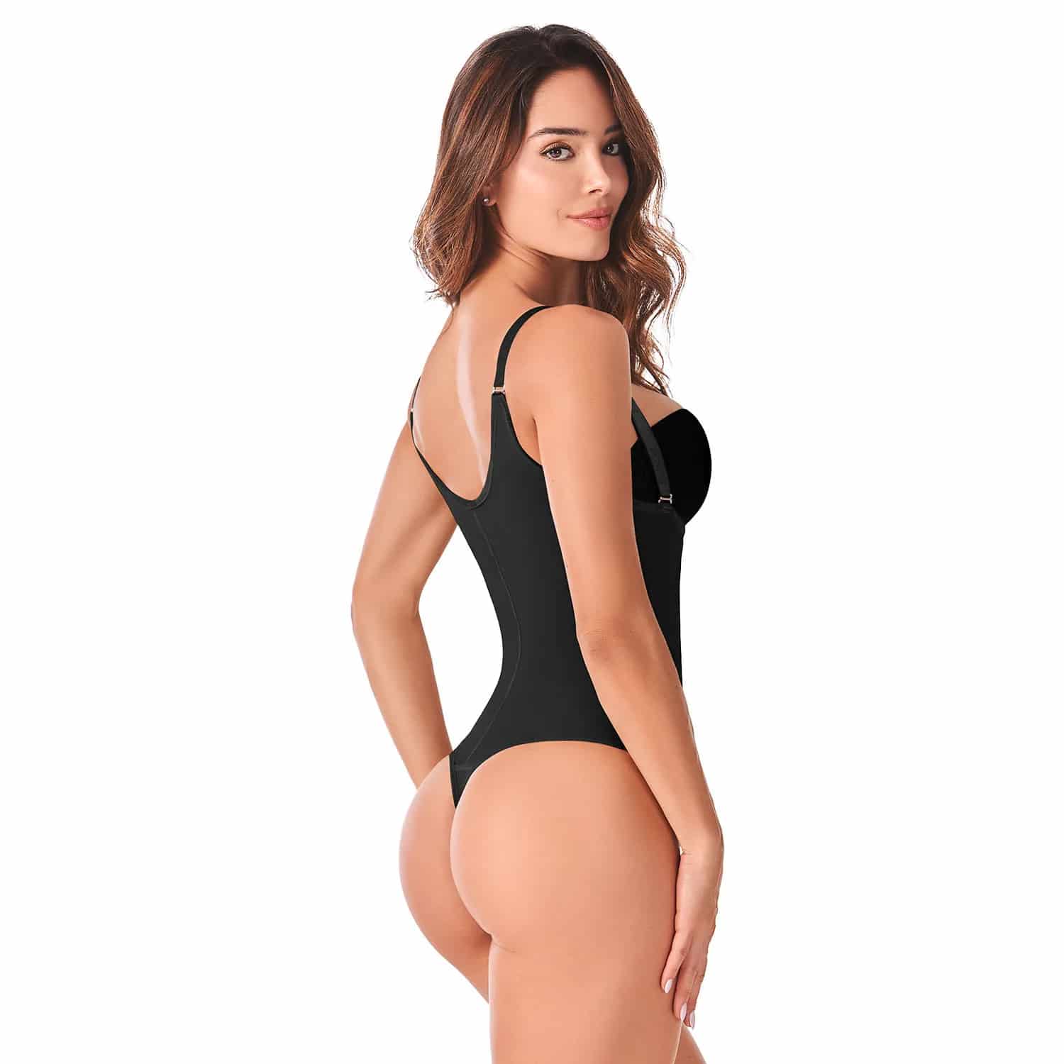 Faja Colombiana Tipo Body Tanga Powernet Enelia Mujer - miniatura 15