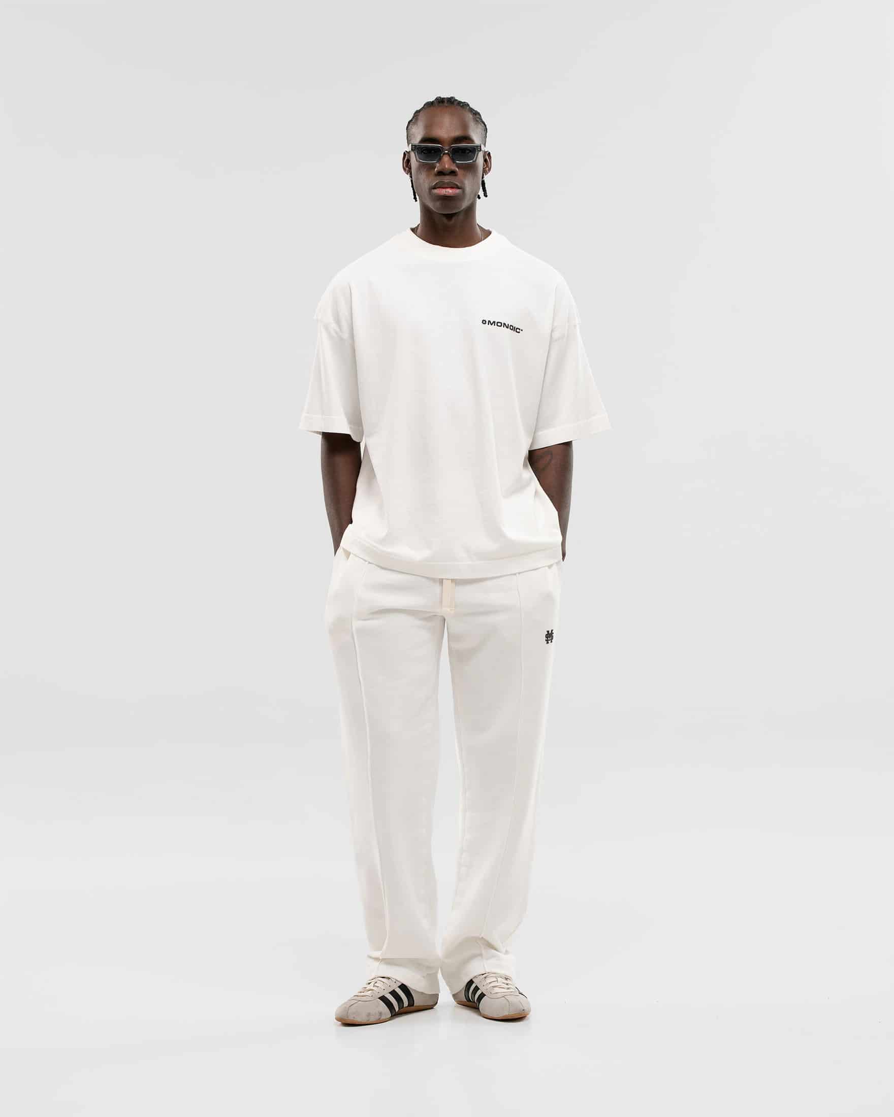 Camiseta Boxy Fit Básica V2 - Off White - miniatura 5
