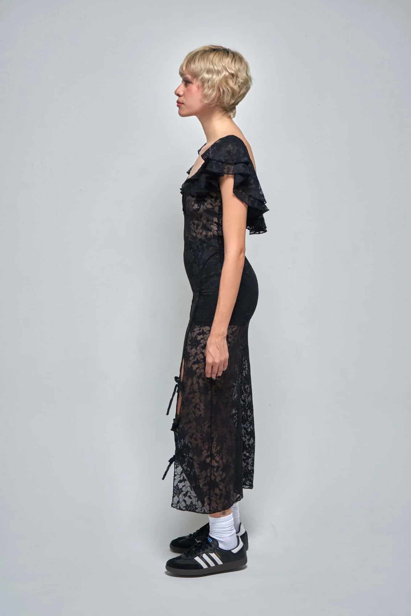 MIZU BLACK DRESS - miniatura 24