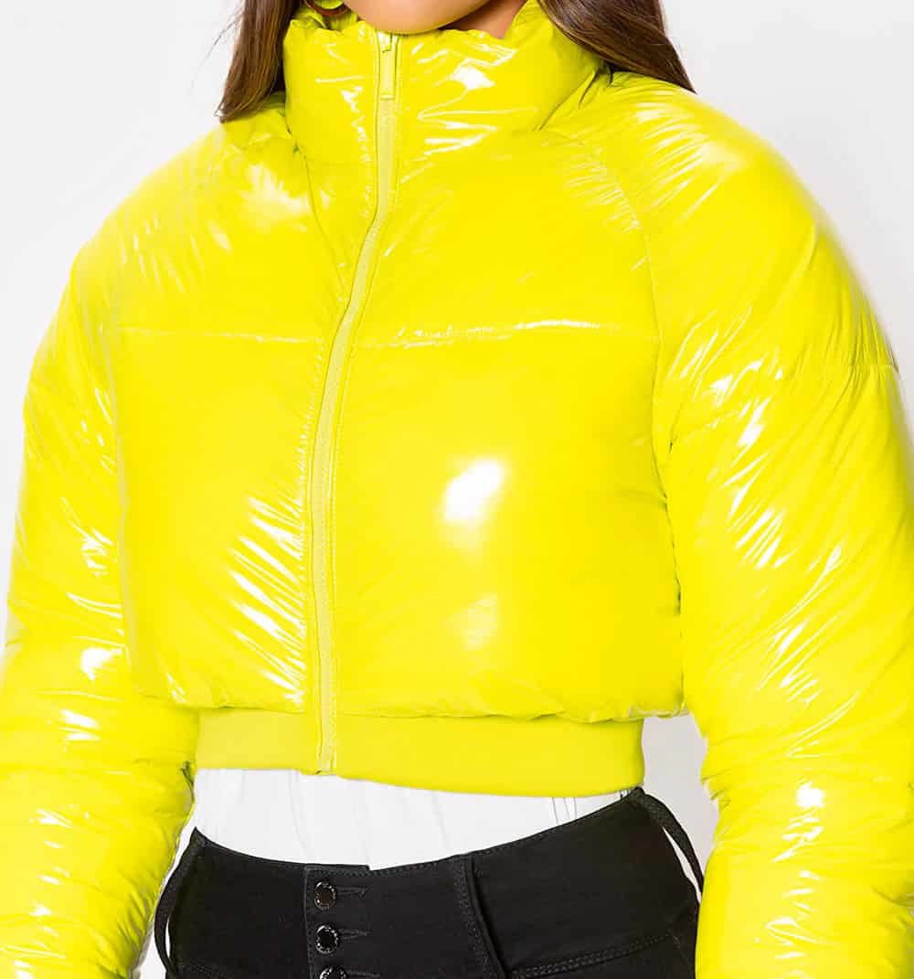 Chaqueta crop acolchada - miniatura 10