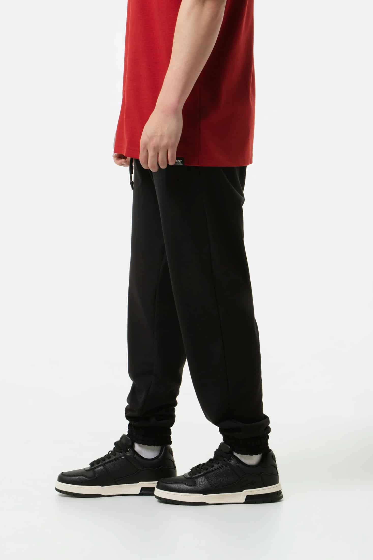 PANTALON JOGG COLOR NEGRO - miniatura 3