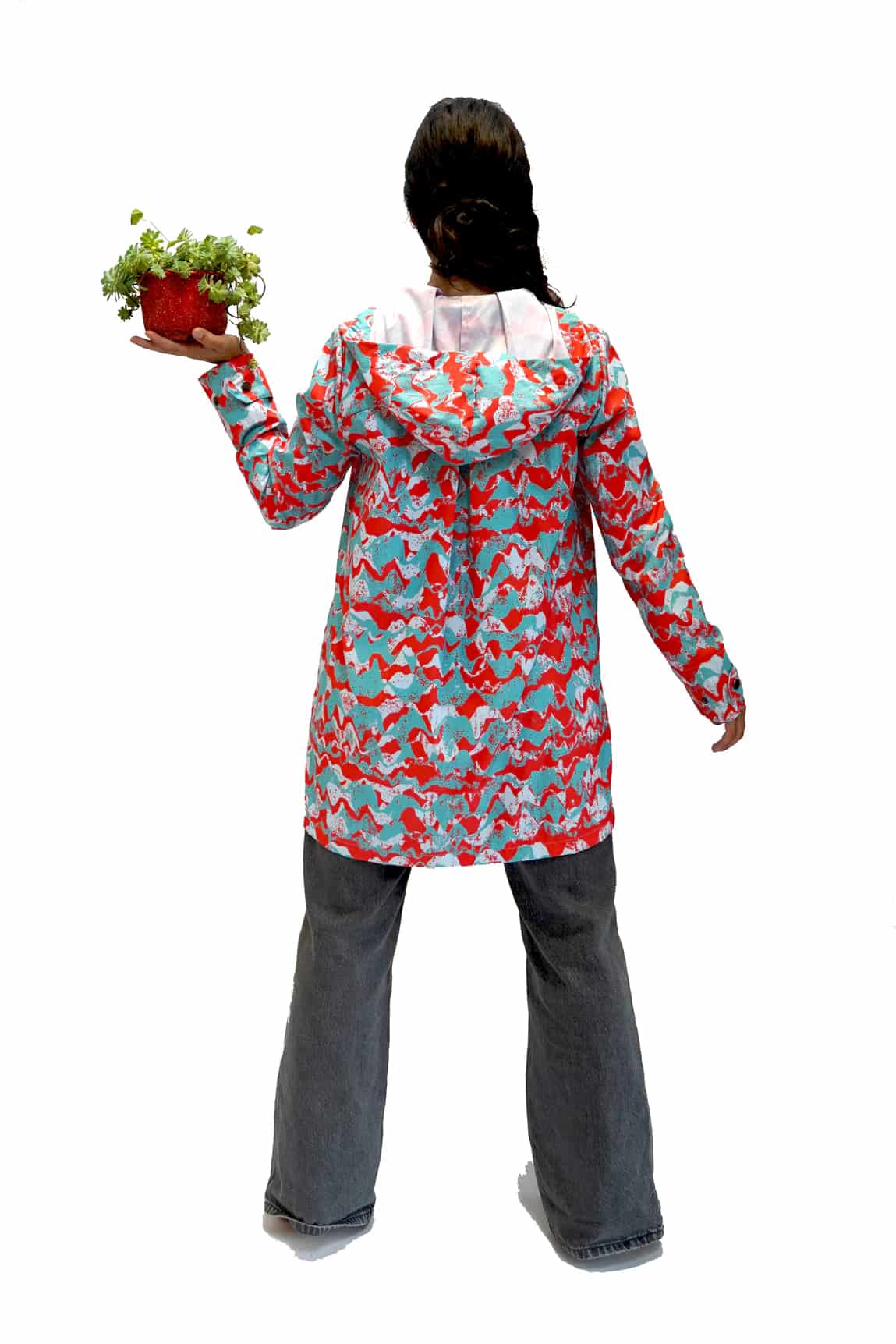 Montañas | Raincoat para Mujer - miniatura 2