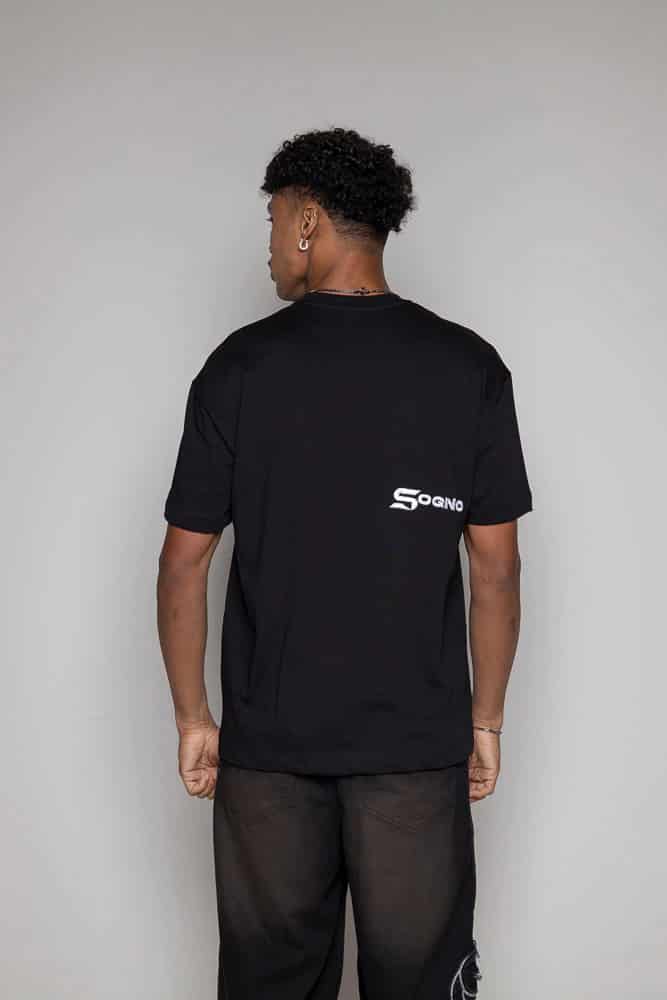 Camiseta Courage Regular-Negra - miniatura 2