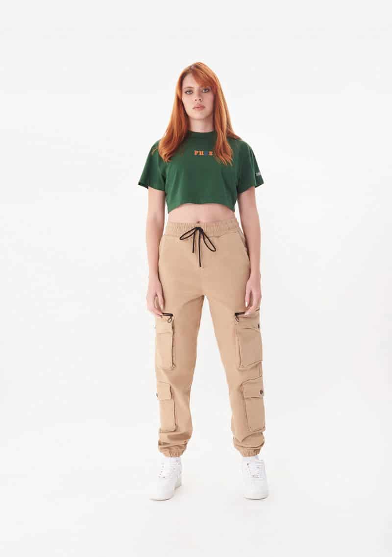 College Green Crop top - miniatura 3