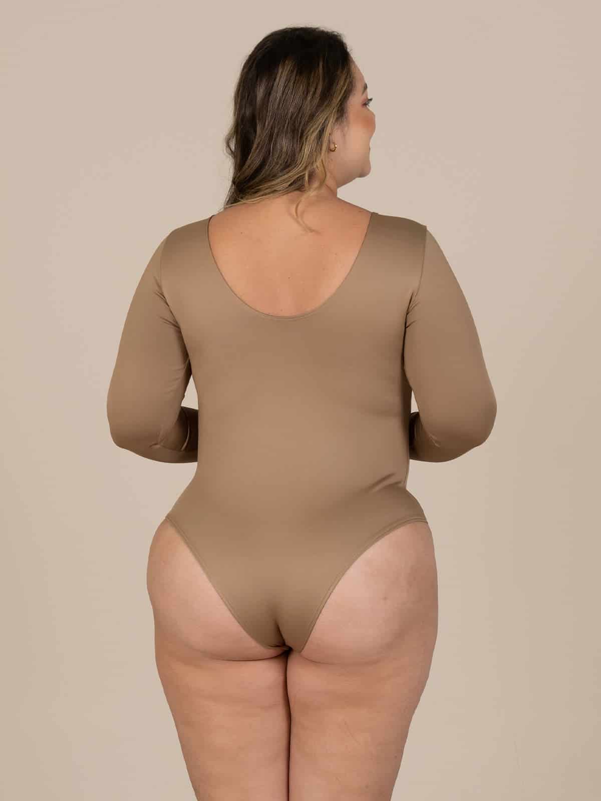 Body magda cafe claro talla plus - miniatura 4
