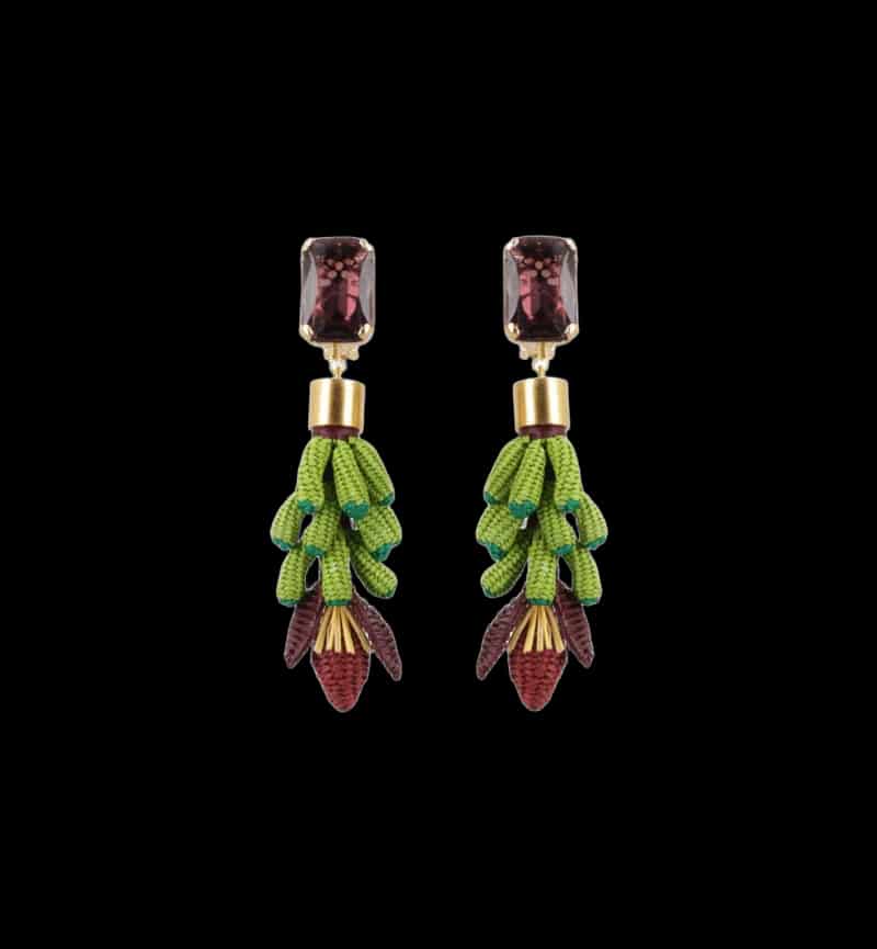 MUSA PARADISIACA EARRINGS - miniatura 1