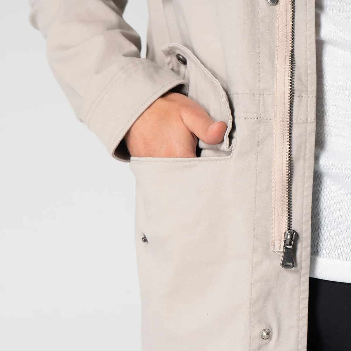 Chaqueta Parka Dril Regular Ryan - miniatura 6