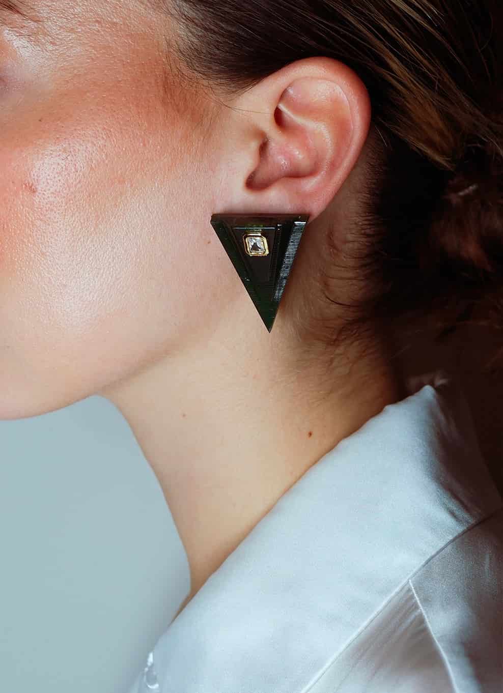 JVxTH - M  SMOKY EARRINGS - miniatura 2