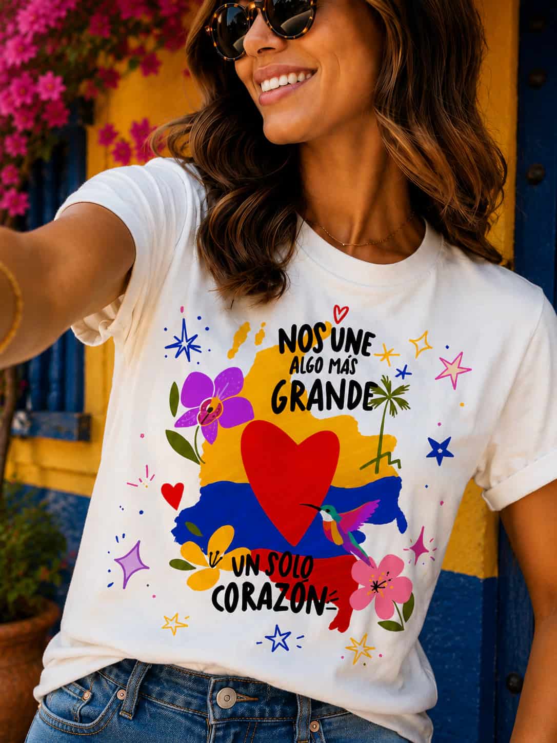 CAMISETA UN SOLO CORAZON - miniatura 2
