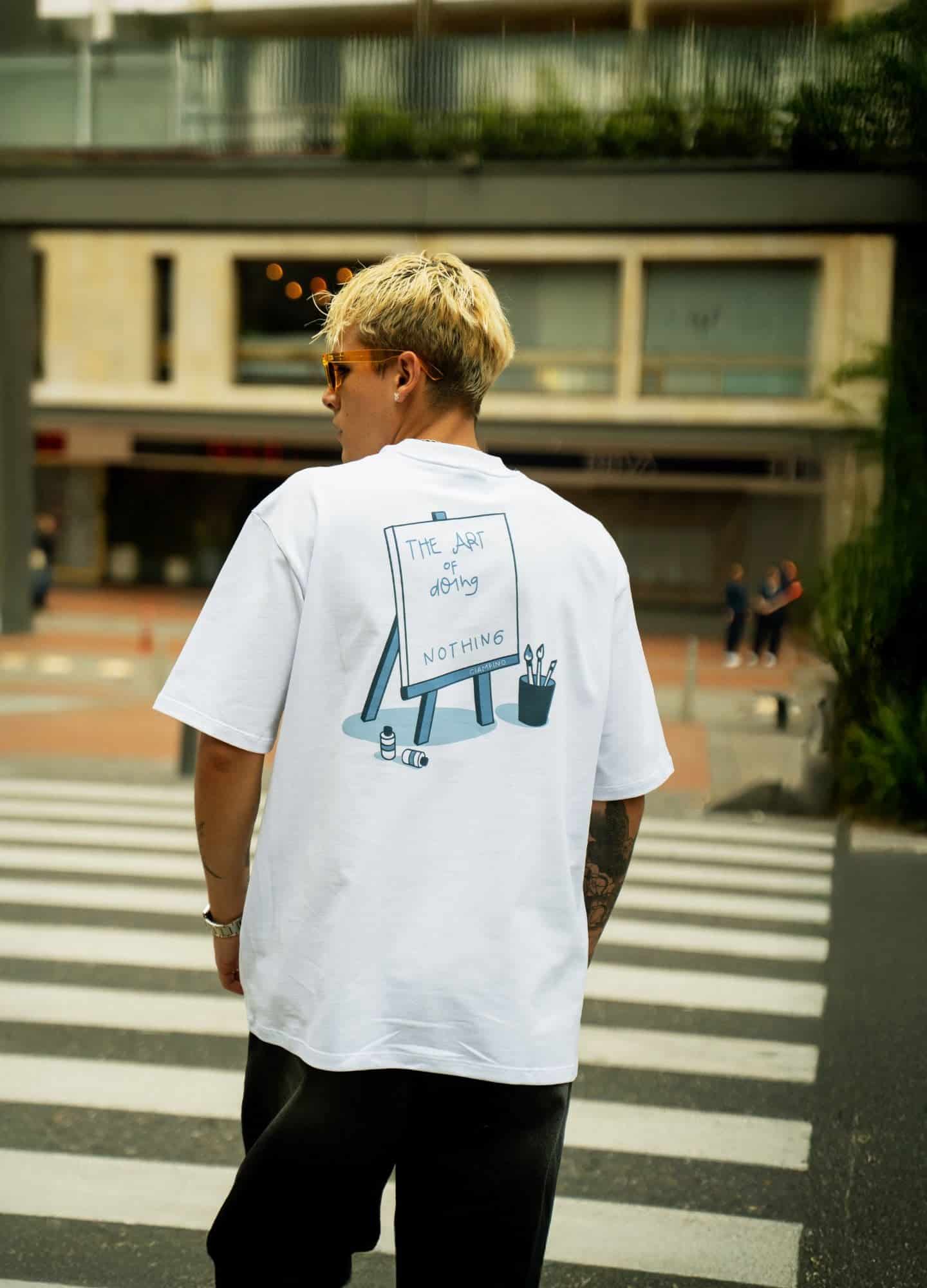 The Art Of Doing Nothing Oversized - Blanco - miniatura 4