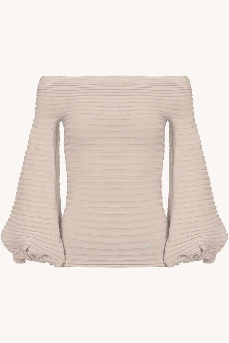Conde Ribbed Blouse - miniatura 7
