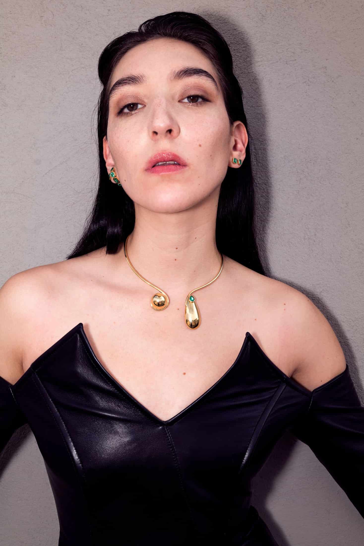 Choker esmeralda - miniatura 2