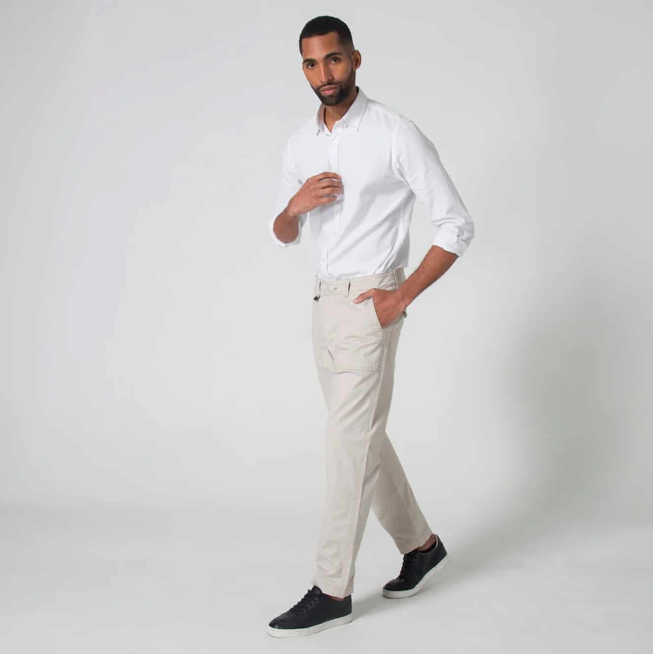 Pantalon Dril Regular Time - miniatura 4