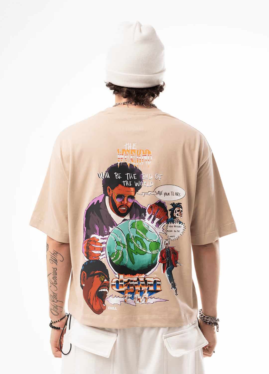 Camiseta The weeknd Animado - miniatura 3