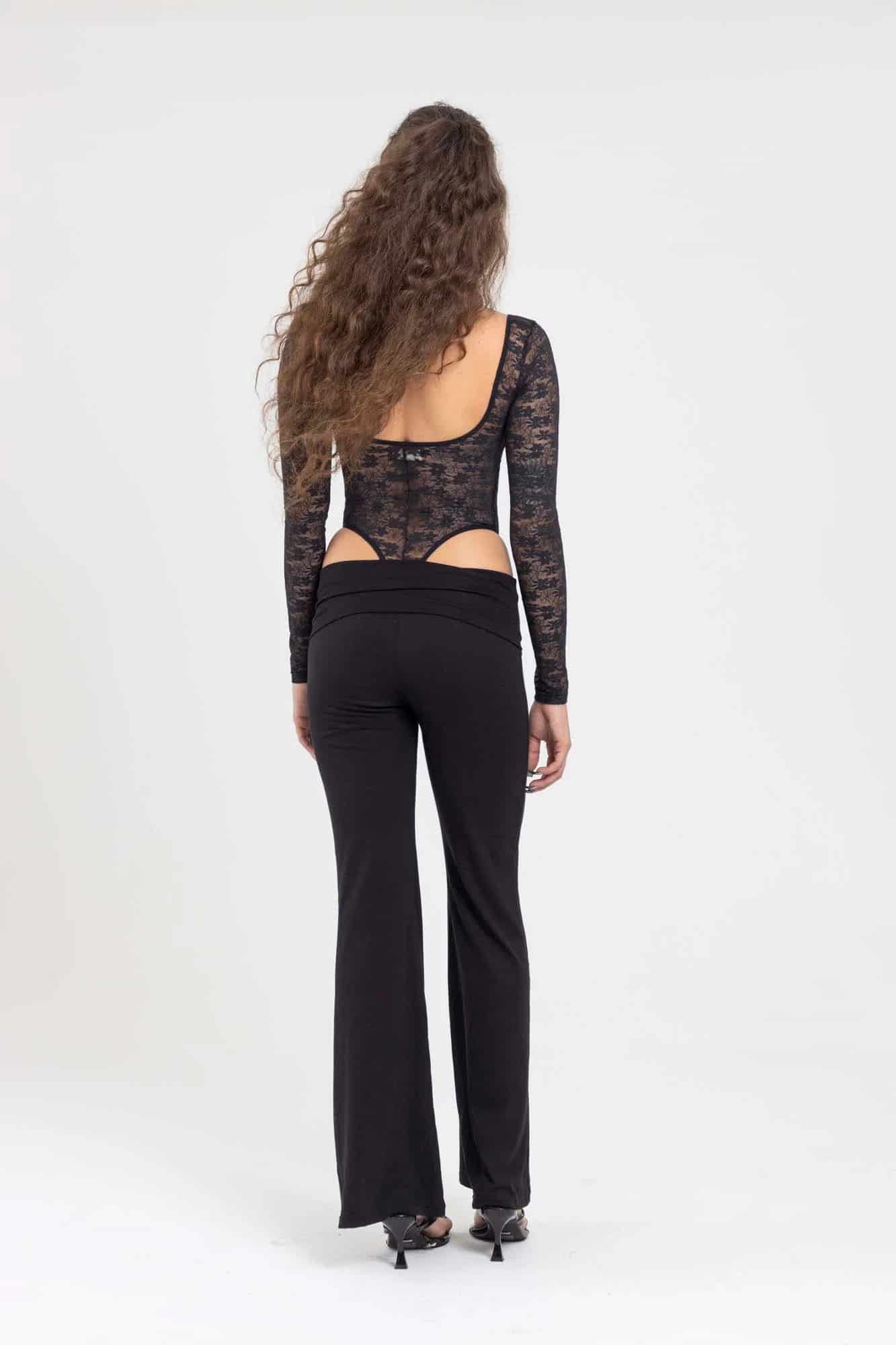 LACE BLACK BODYSUIT - miniatura 9
