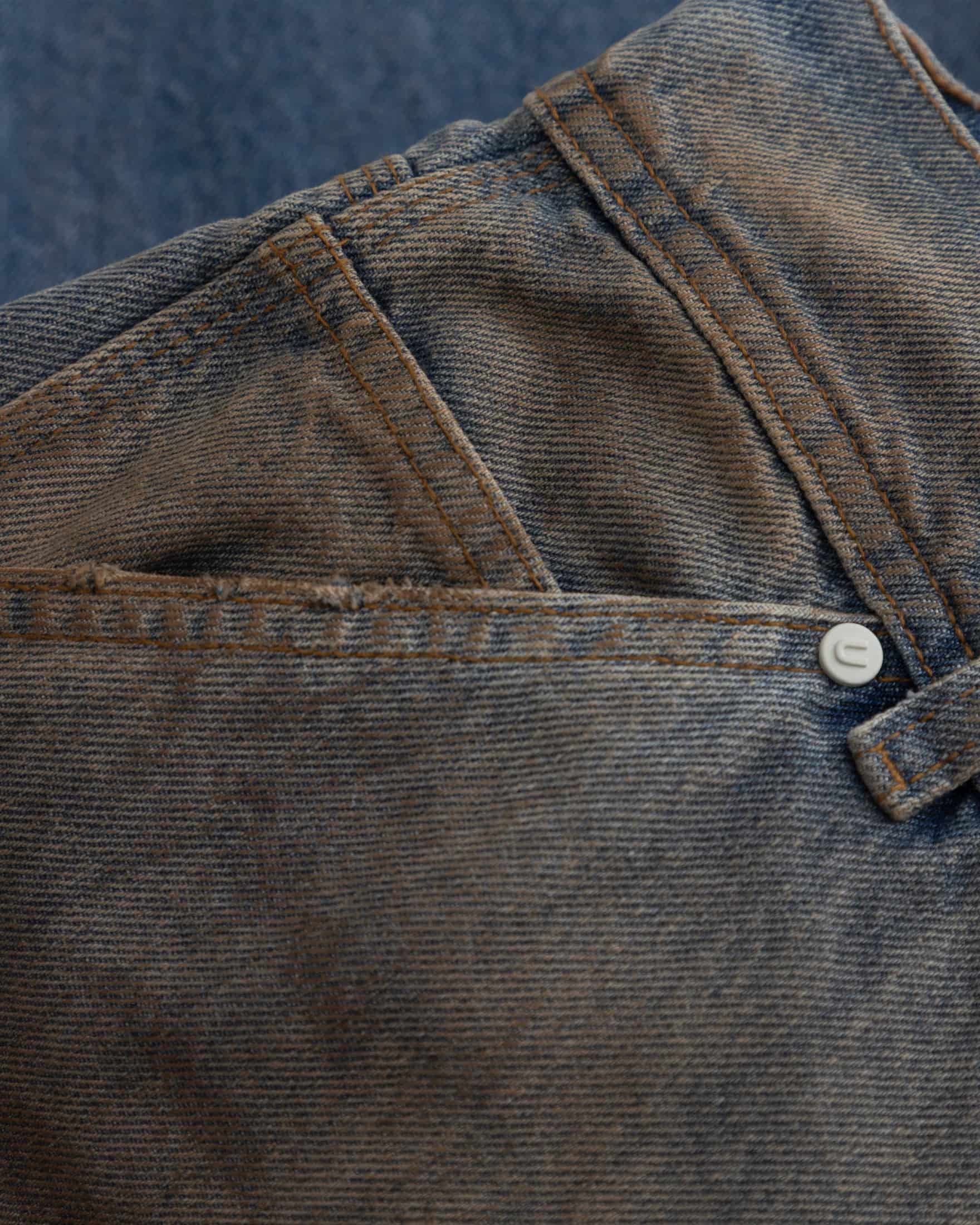 Basics UNDERGOLD Regular Jean Mechanic Blue - miniatura 5
