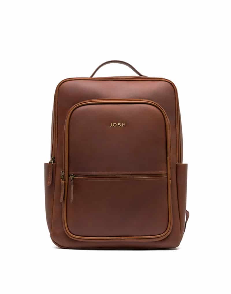 Morral elegante de cuero para hombre REF P422K - miniatura 2
