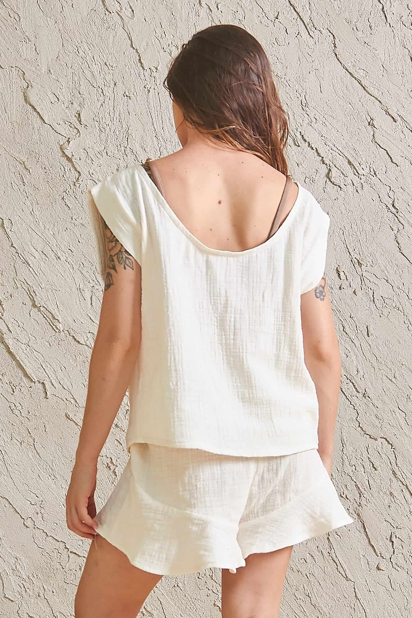Blusa Calma Crudo - miniatura 2