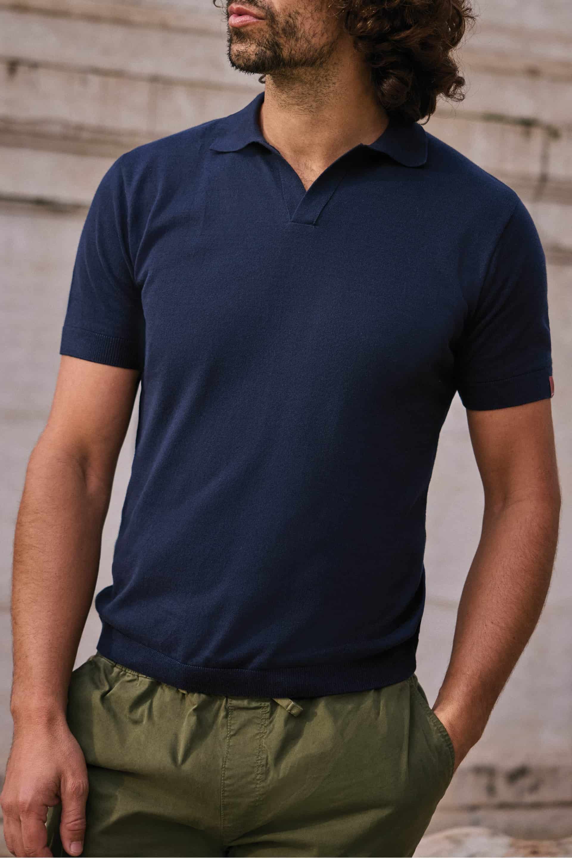 POLO TEJIDA NAVY - miniatura 1
