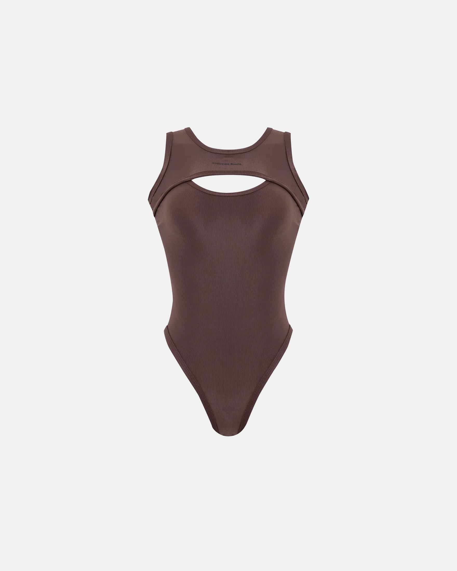 Basics Oval Bodysuit Afogato - miniatura 1