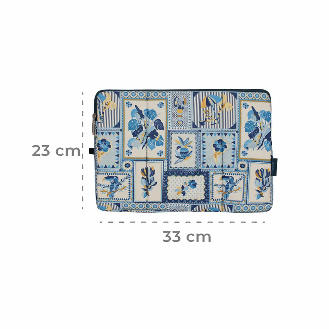 Estuche Laptop Pequeño ULTRA Estampado Tropic  Citybags 33x23x2 - miniatura 2