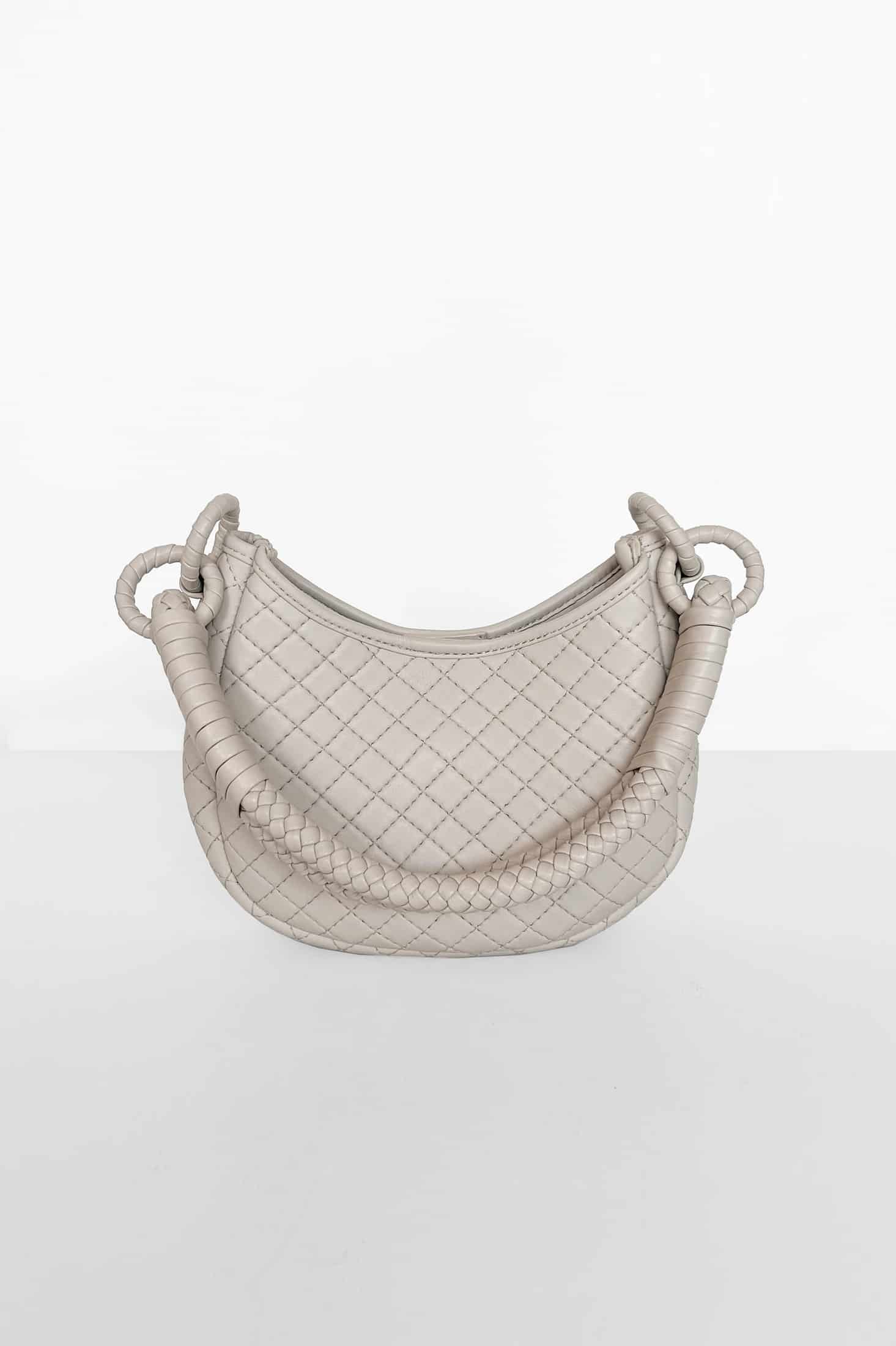 Saddle Mini, Shoulder Bag - Offwhite - miniatura 1