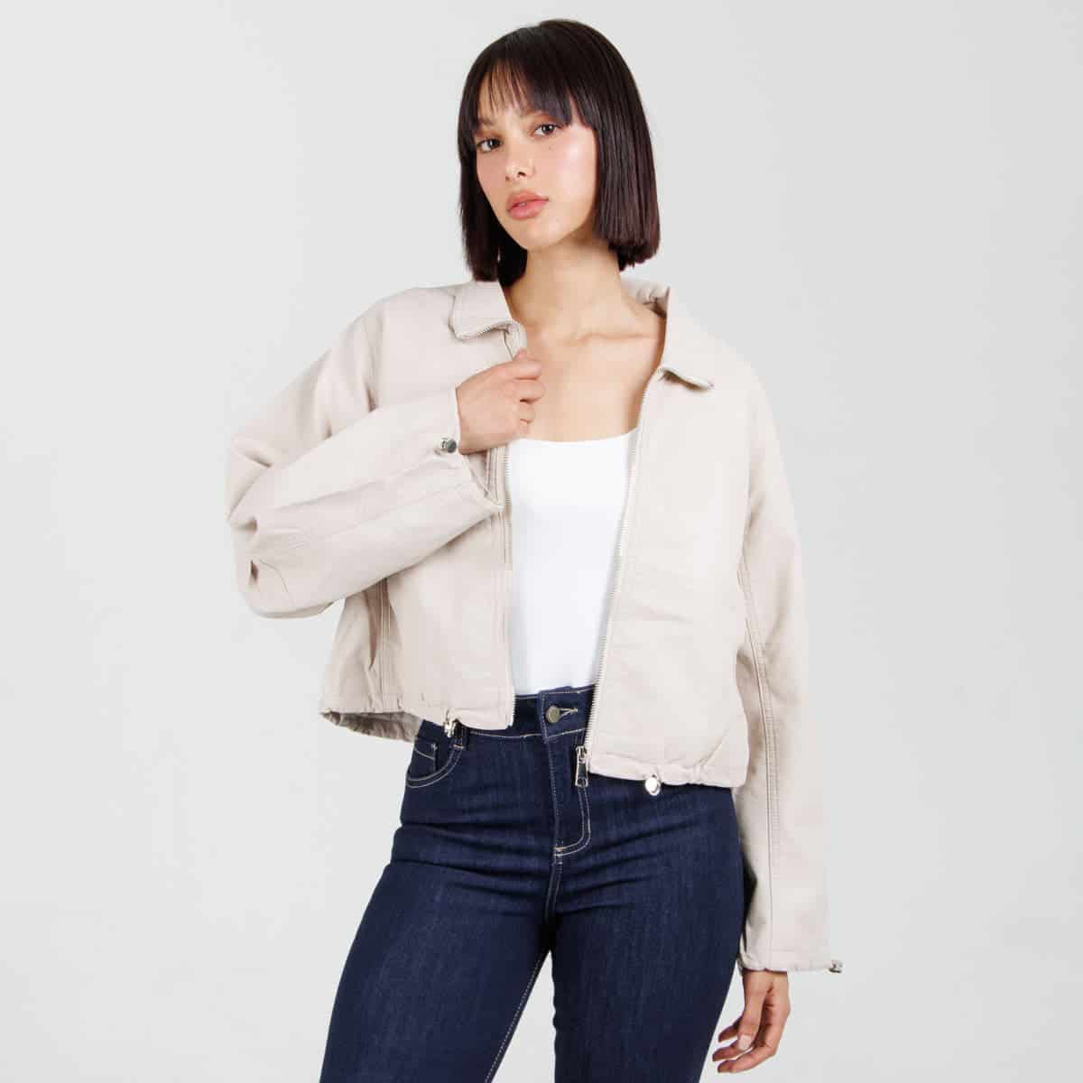 Chaqueta Efecto Piel PT090 - miniatura 3
