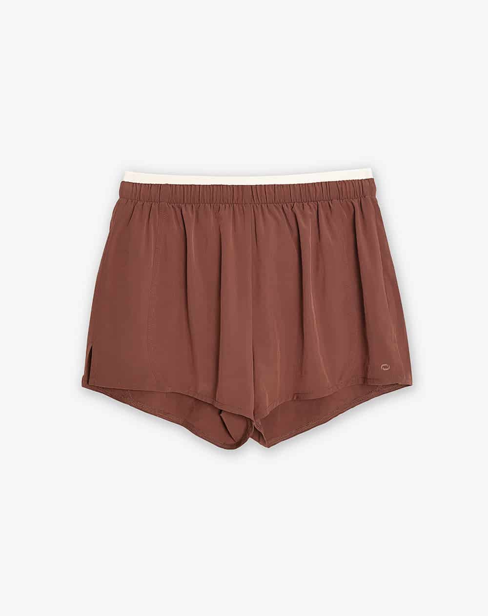 Short deportivo café mujer - miniatura 6