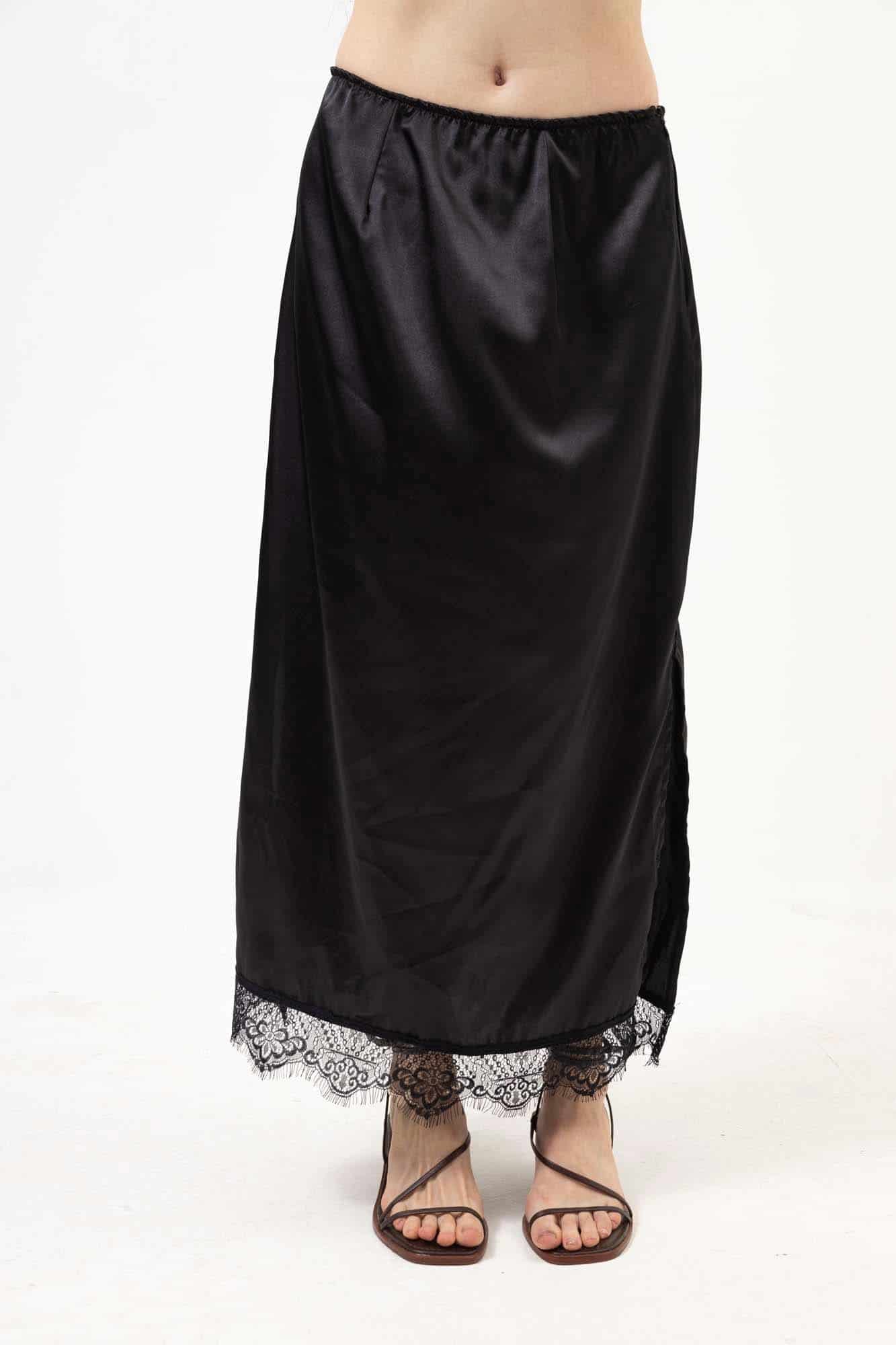 SATIN SKIRT - miniatura 8