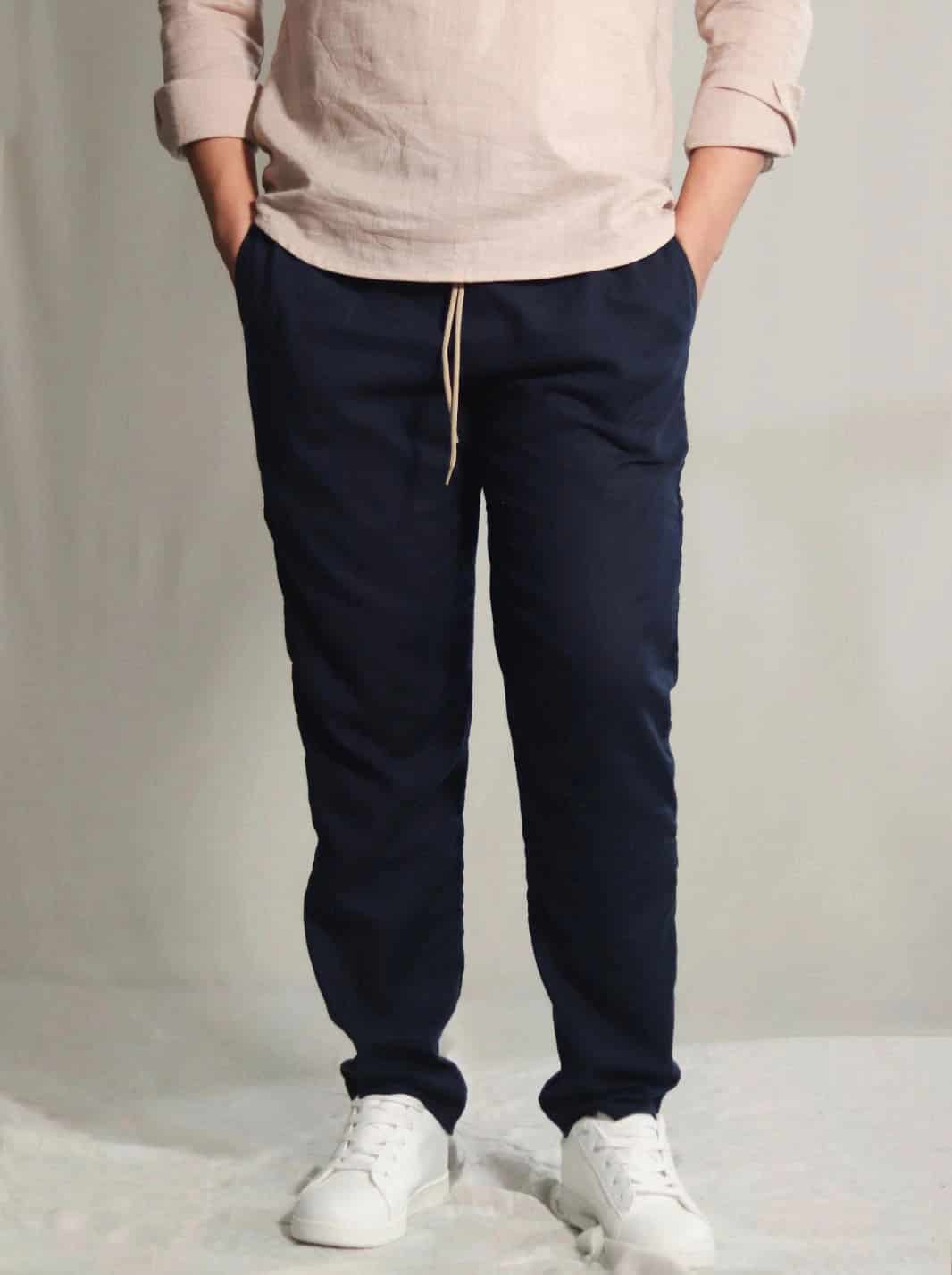 PANTALÓN LINO ALGODÓN | BOTA RECTA - miniatura 3