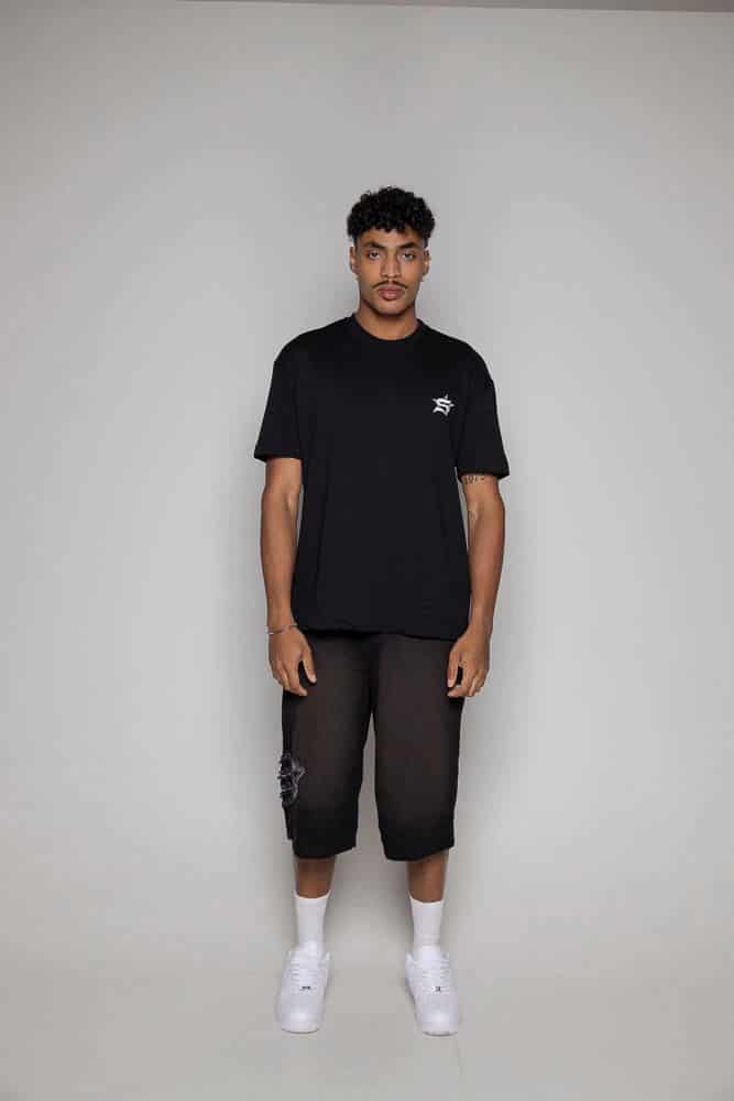 Camiseta Courage Regular-Negra - miniatura 3